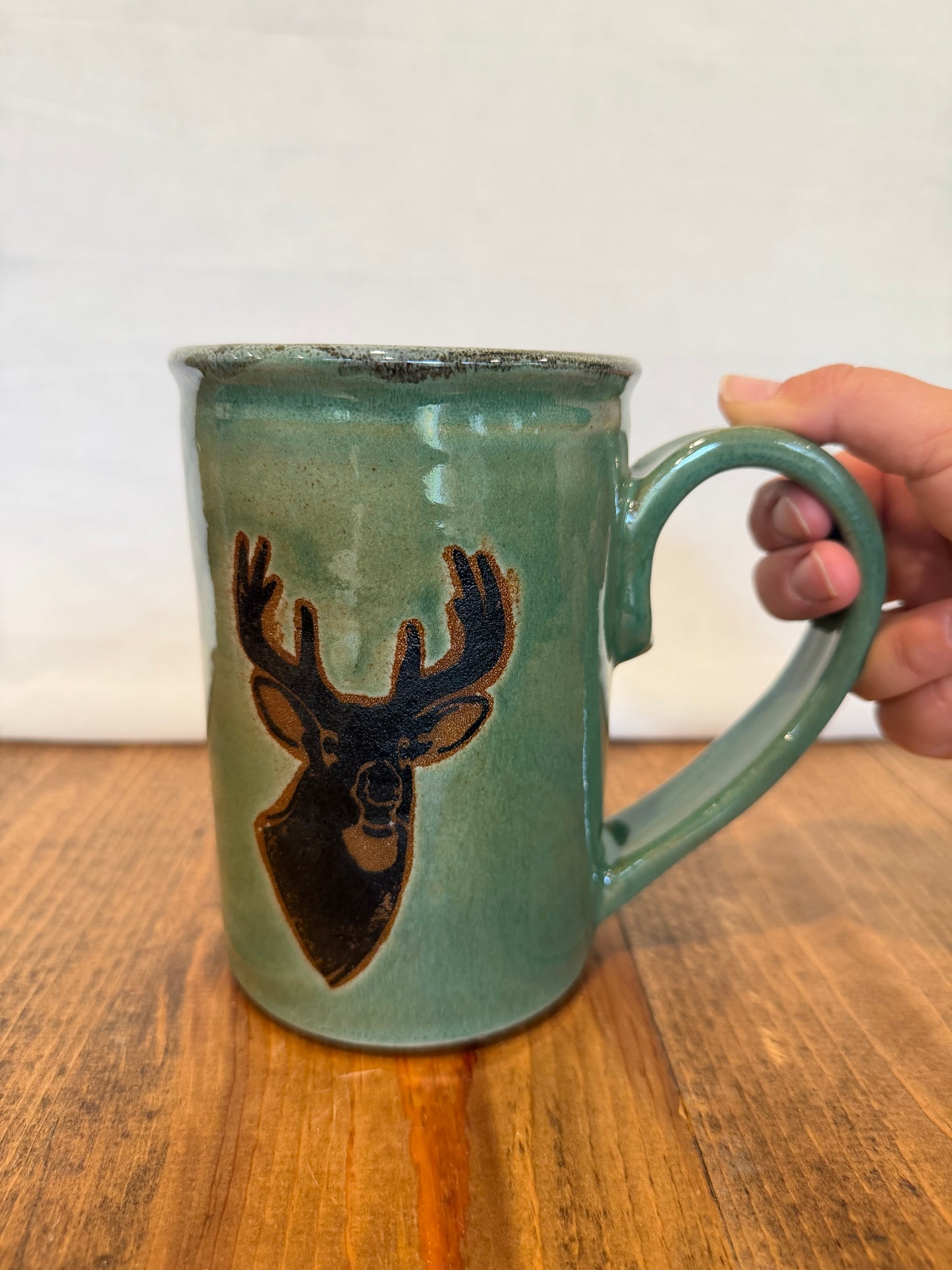 Green Whitetail Mug
