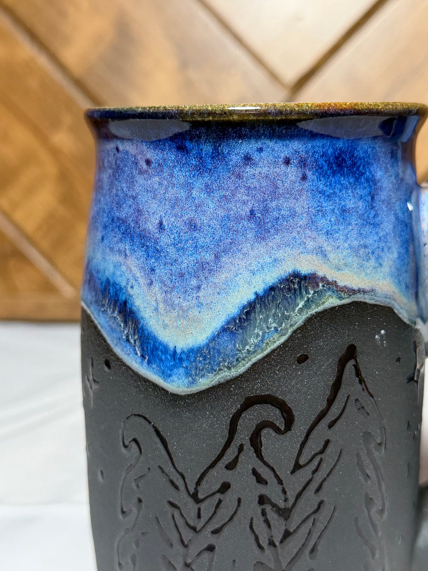 Northern Lights Tree Mug