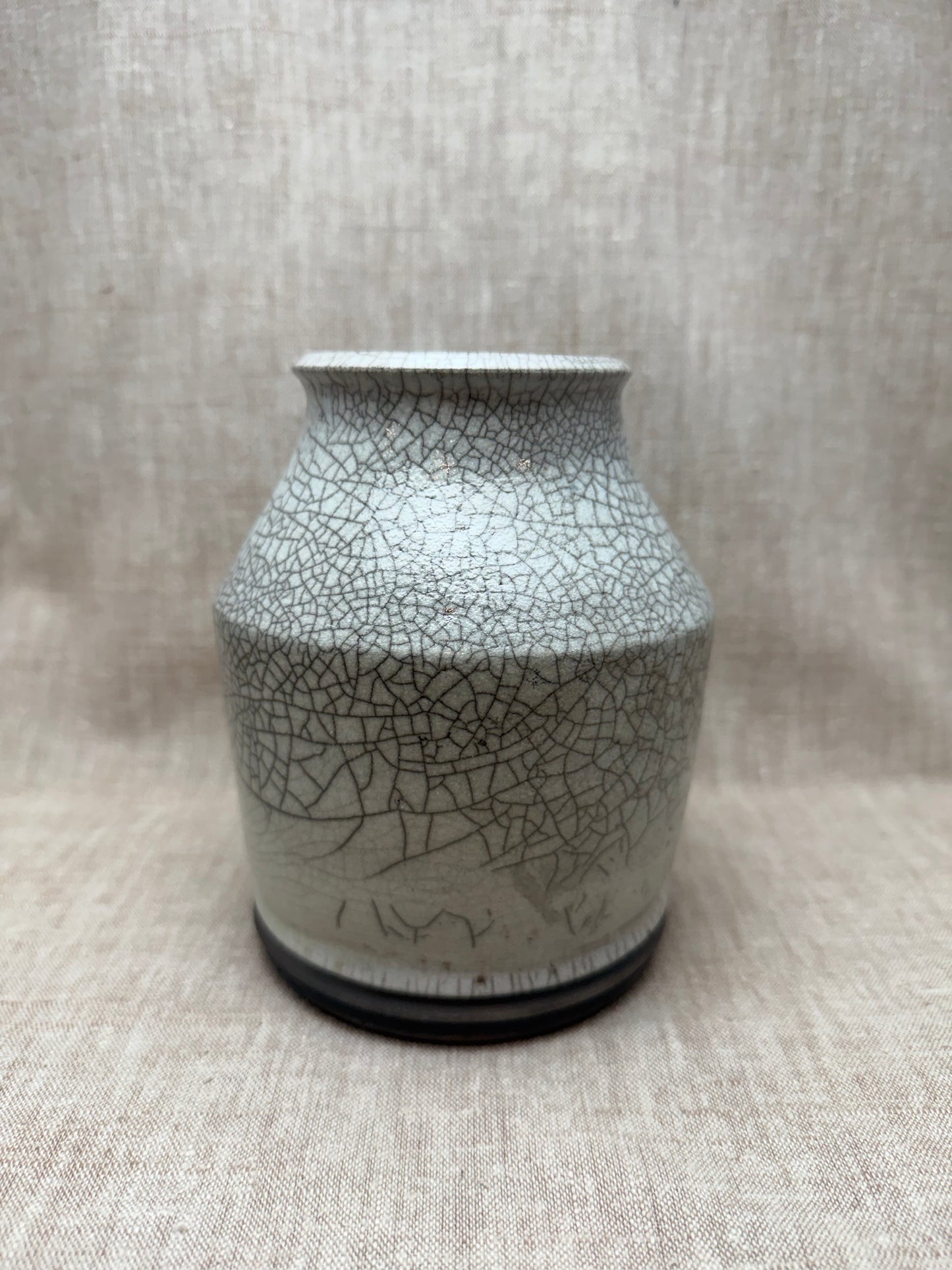 Raku Vase