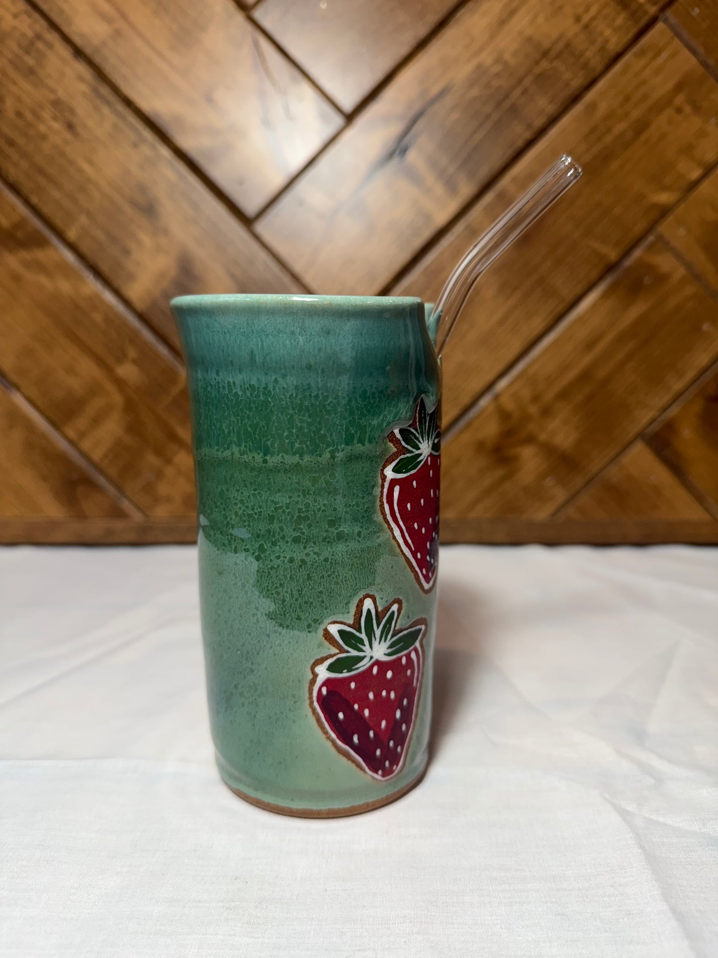 Strawberry Straw Cup