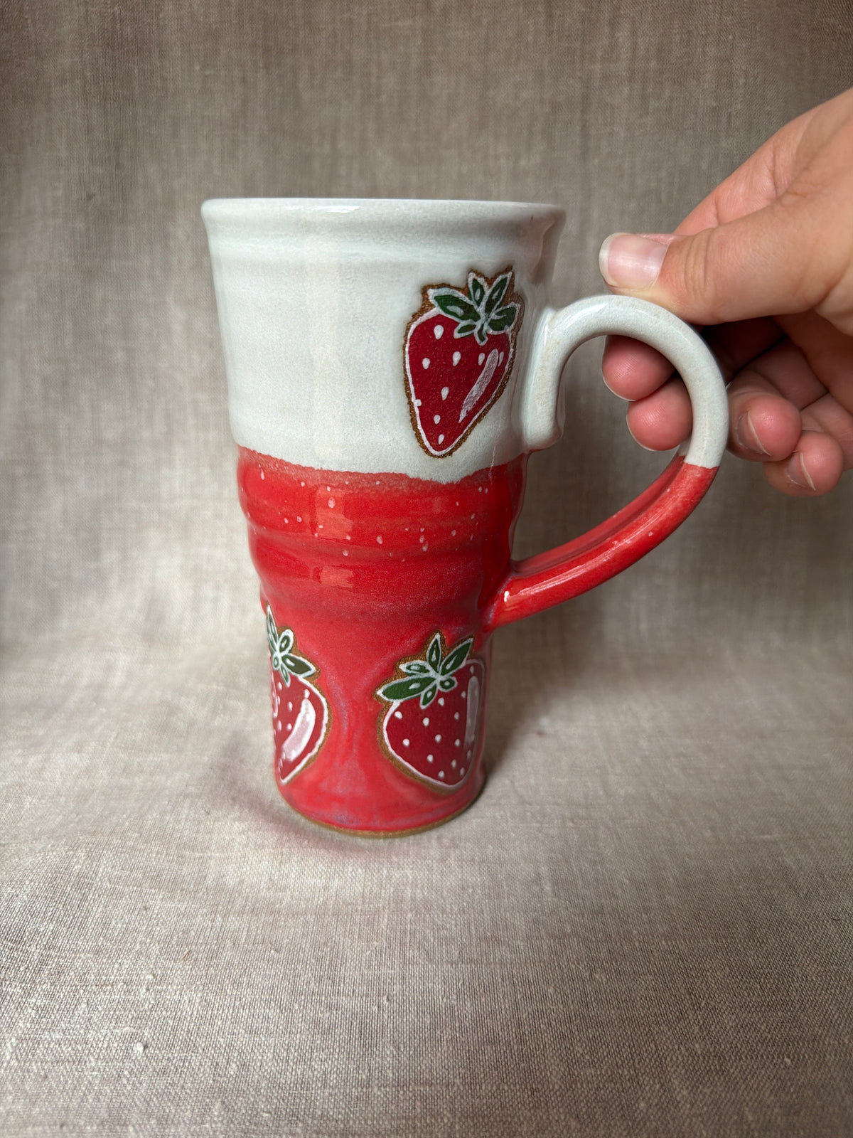 Strawberry Travel Mug