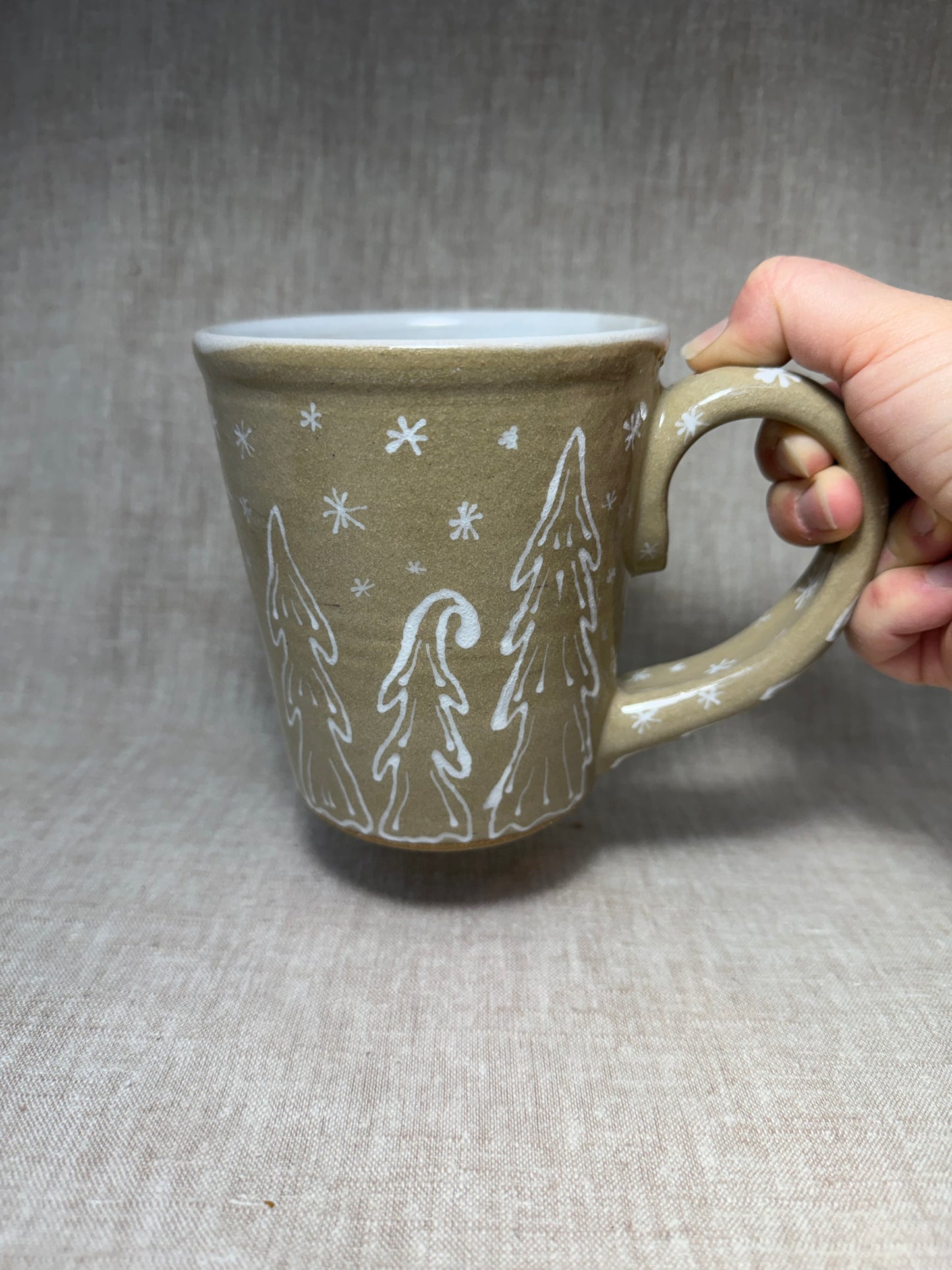 Snowy Pines Mug