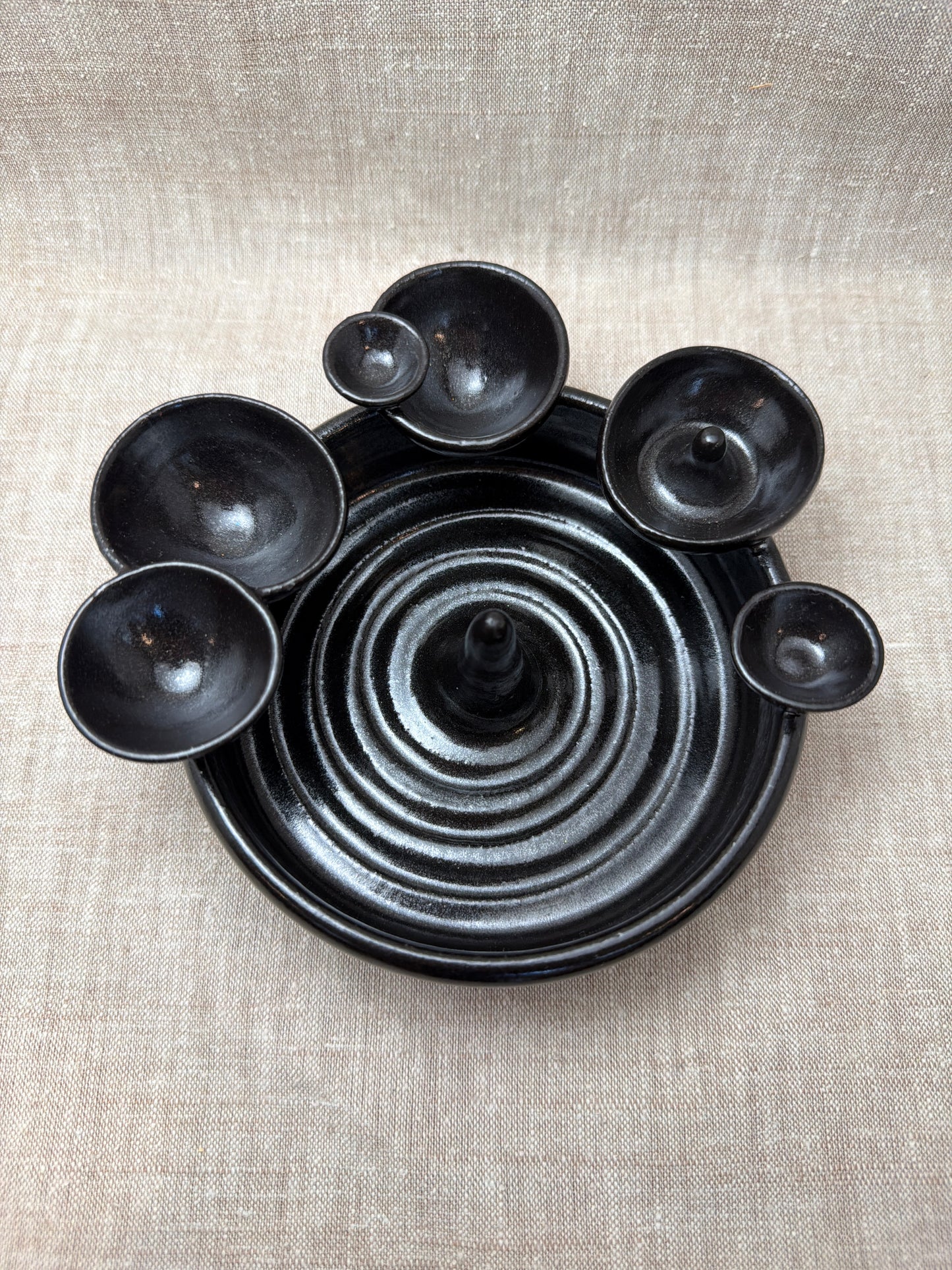 Black Jewelry Dish