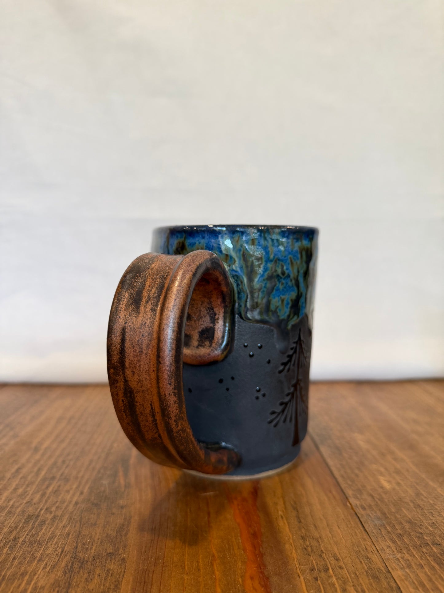 Square Northern Tree Mug
