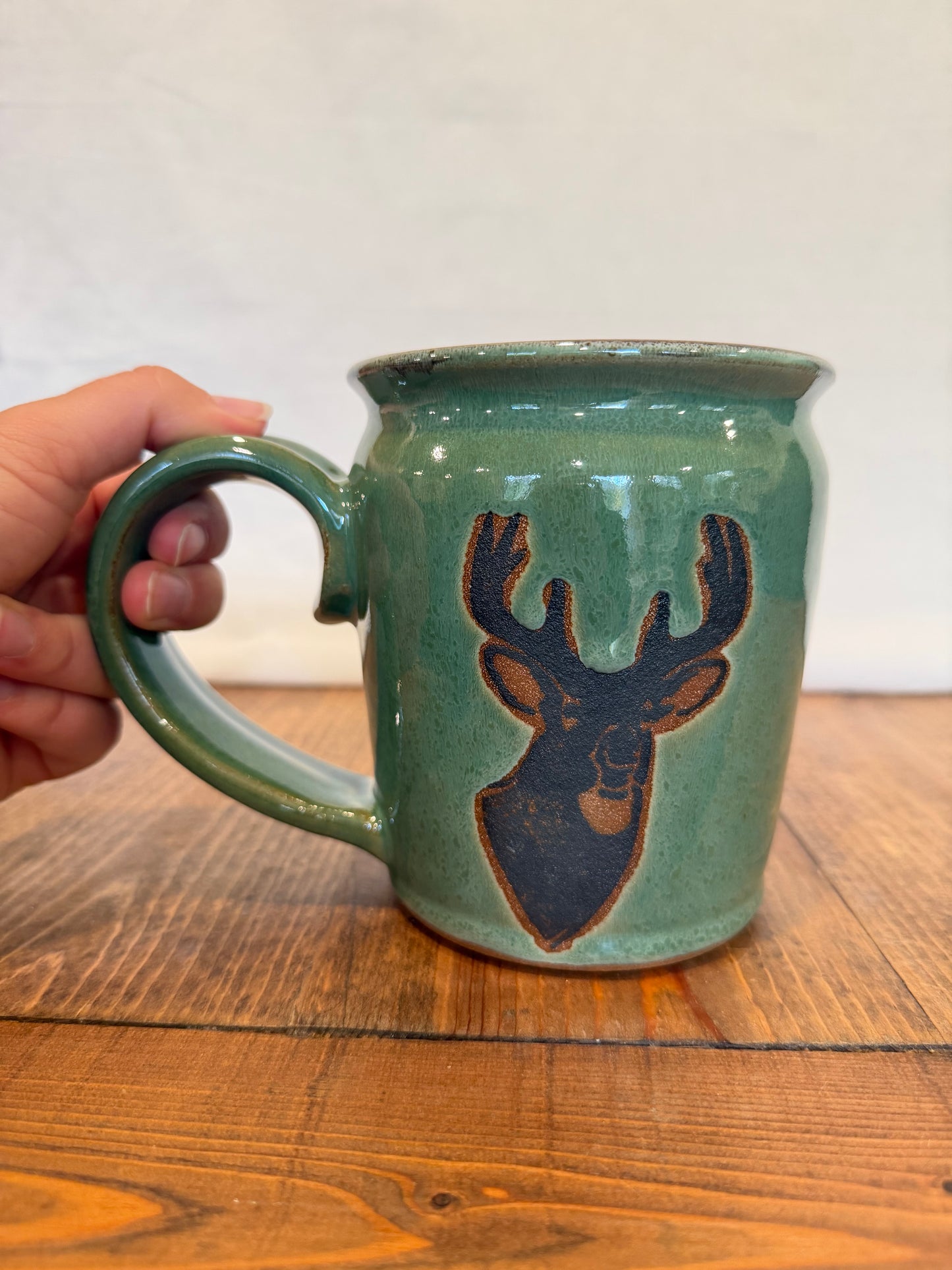 Green Whitetail Mug