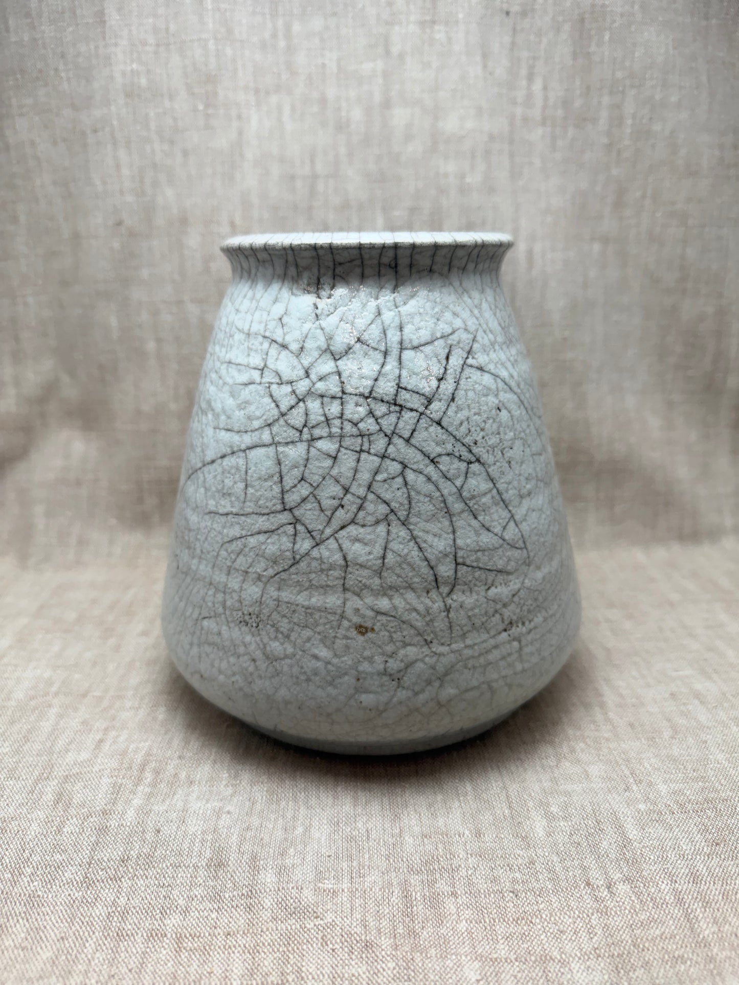 Raku Vase