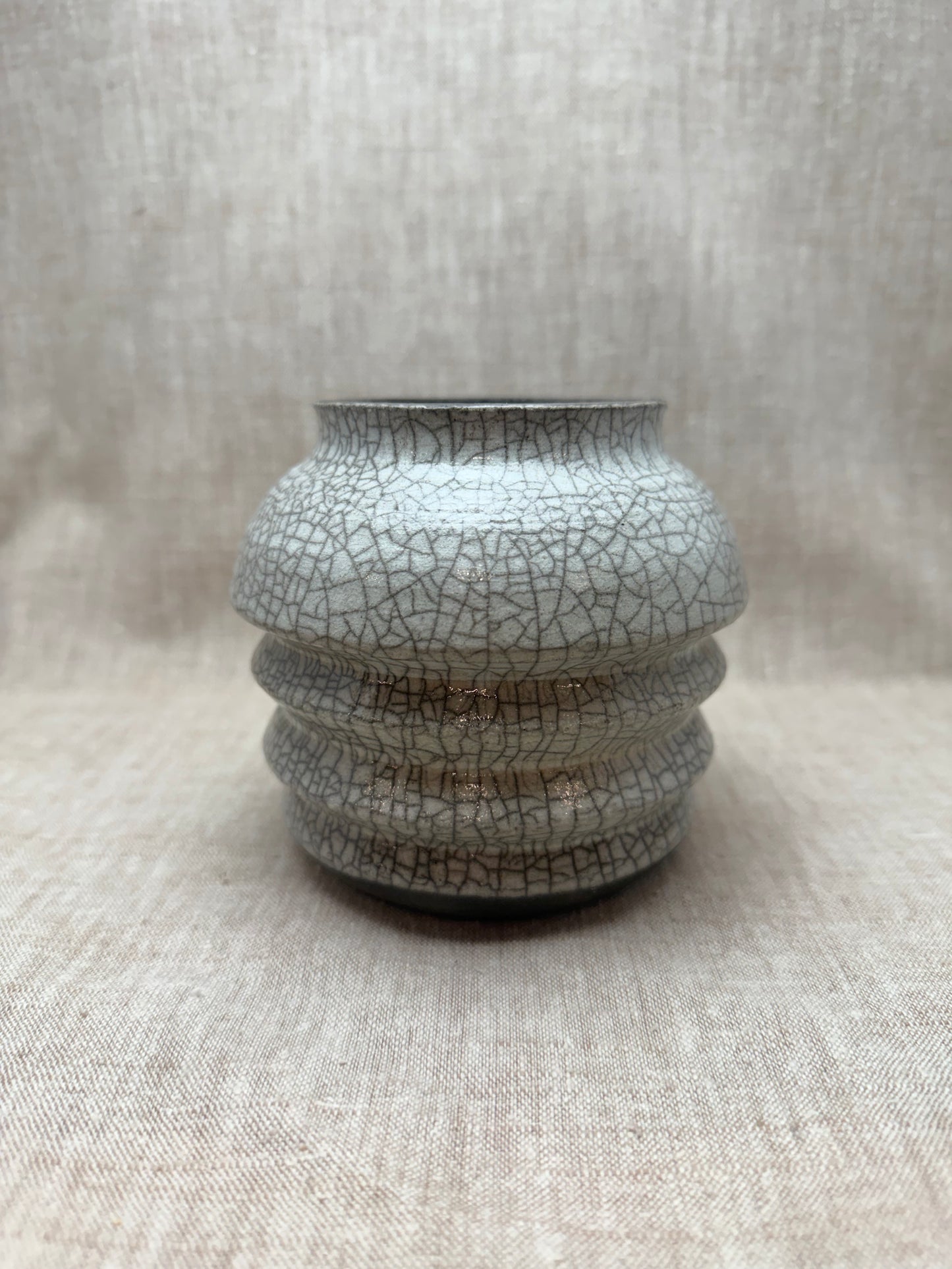 Raku Vase