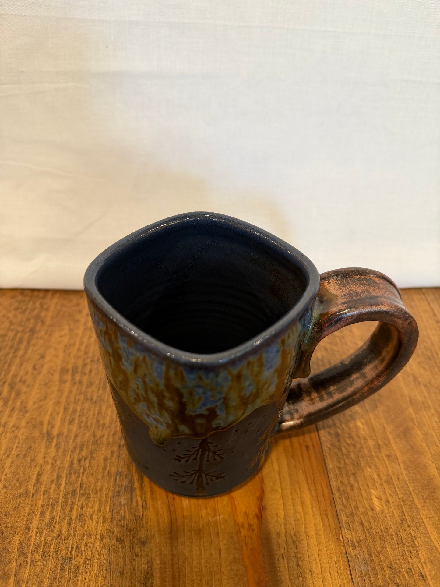 Square Northern Tree Mug