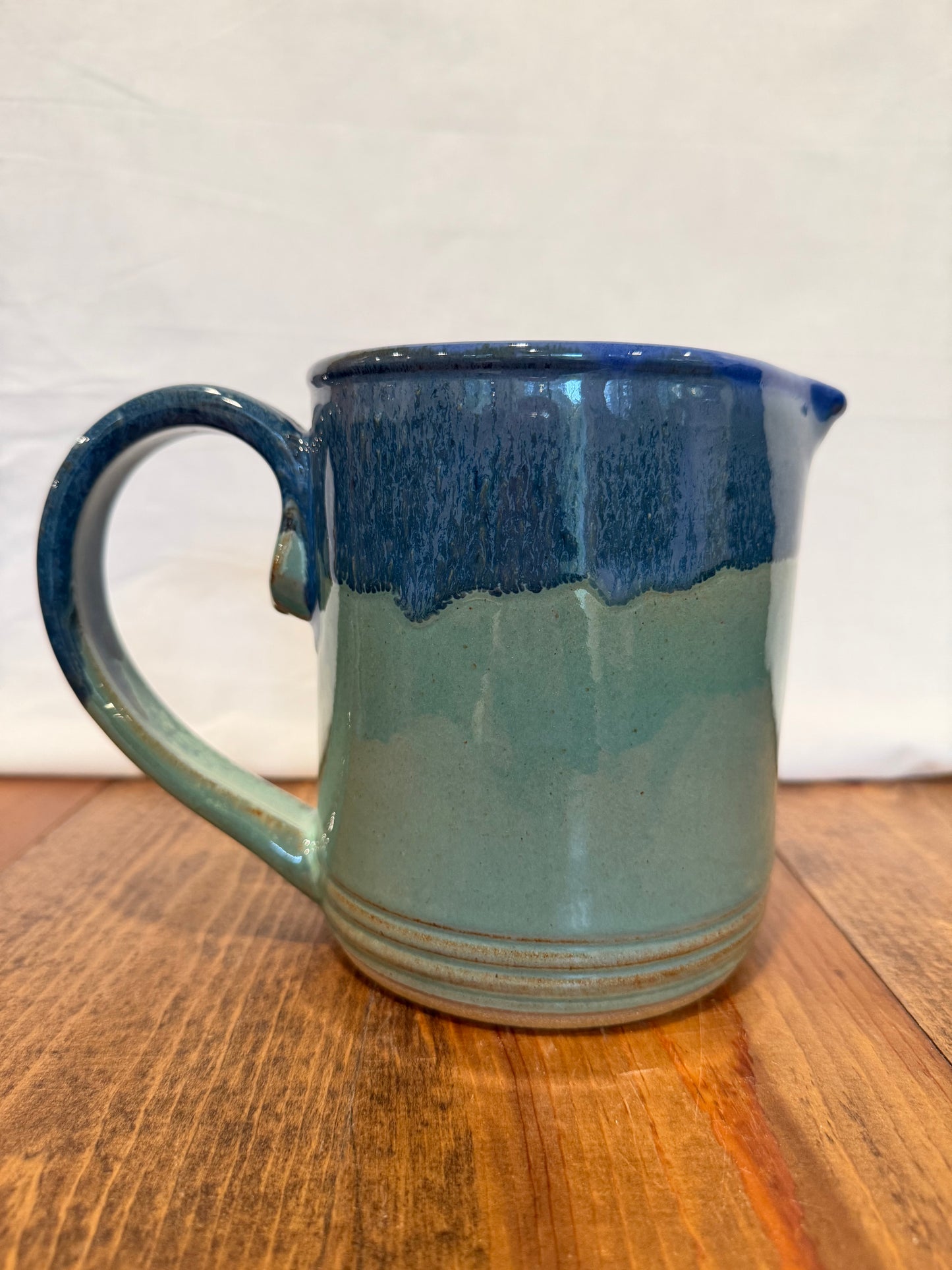 Green Blue Pitcher