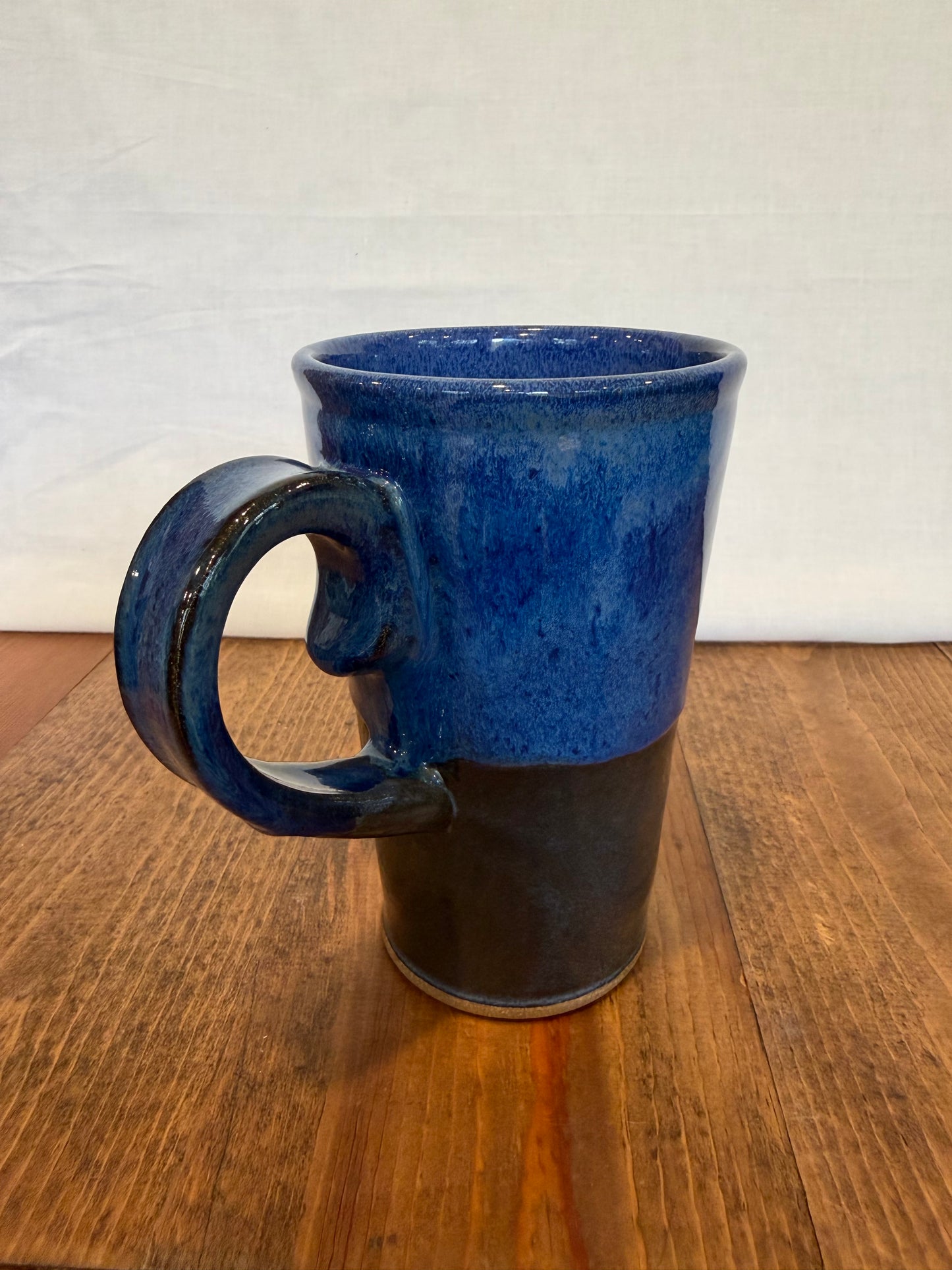 Two Blue Travel Mug