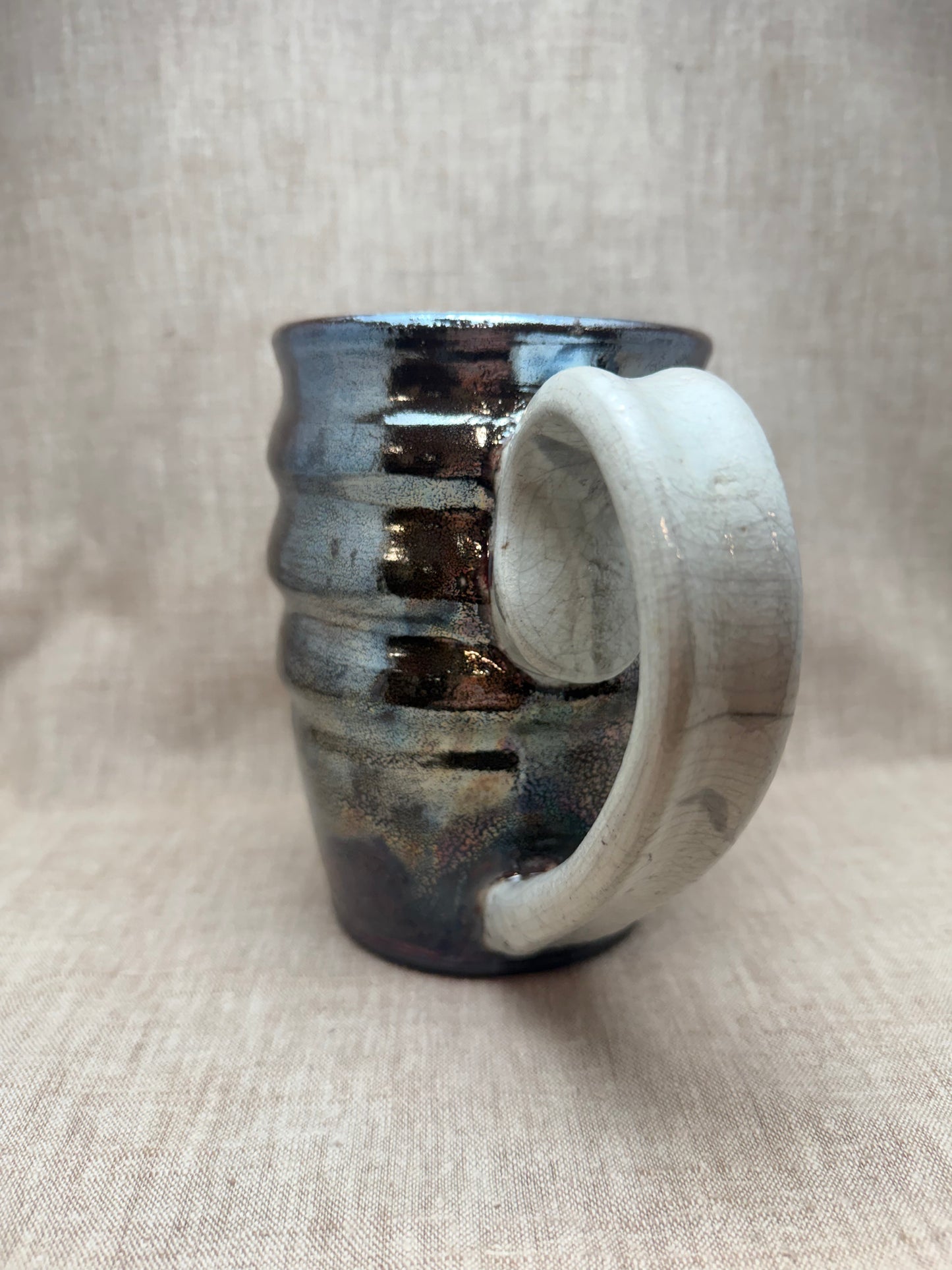 Raku Pitcher Vase