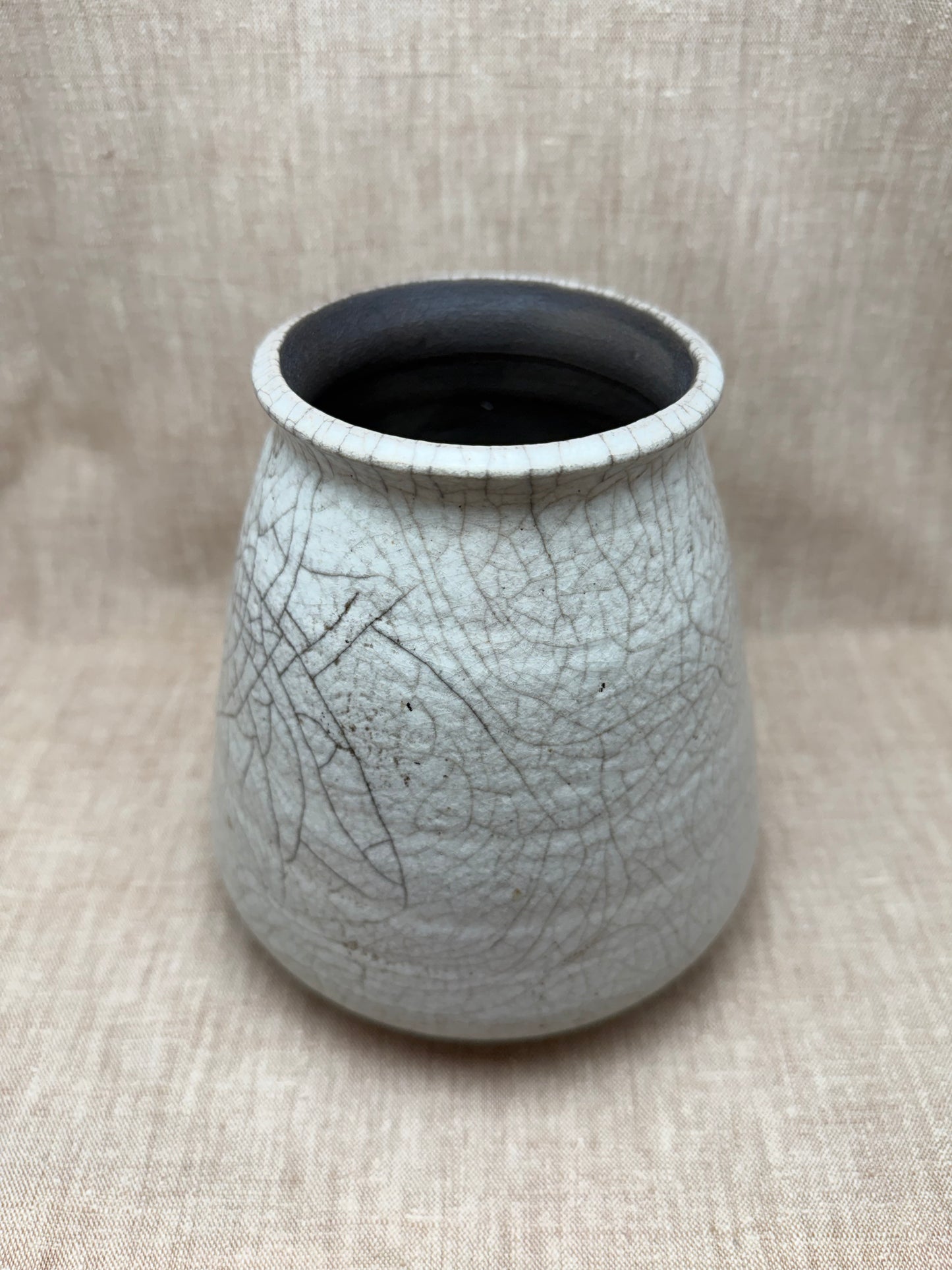 Raku Vase