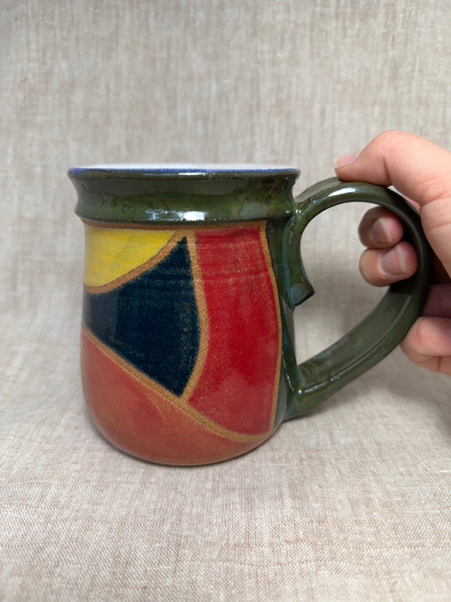 Blocky Tile Mug