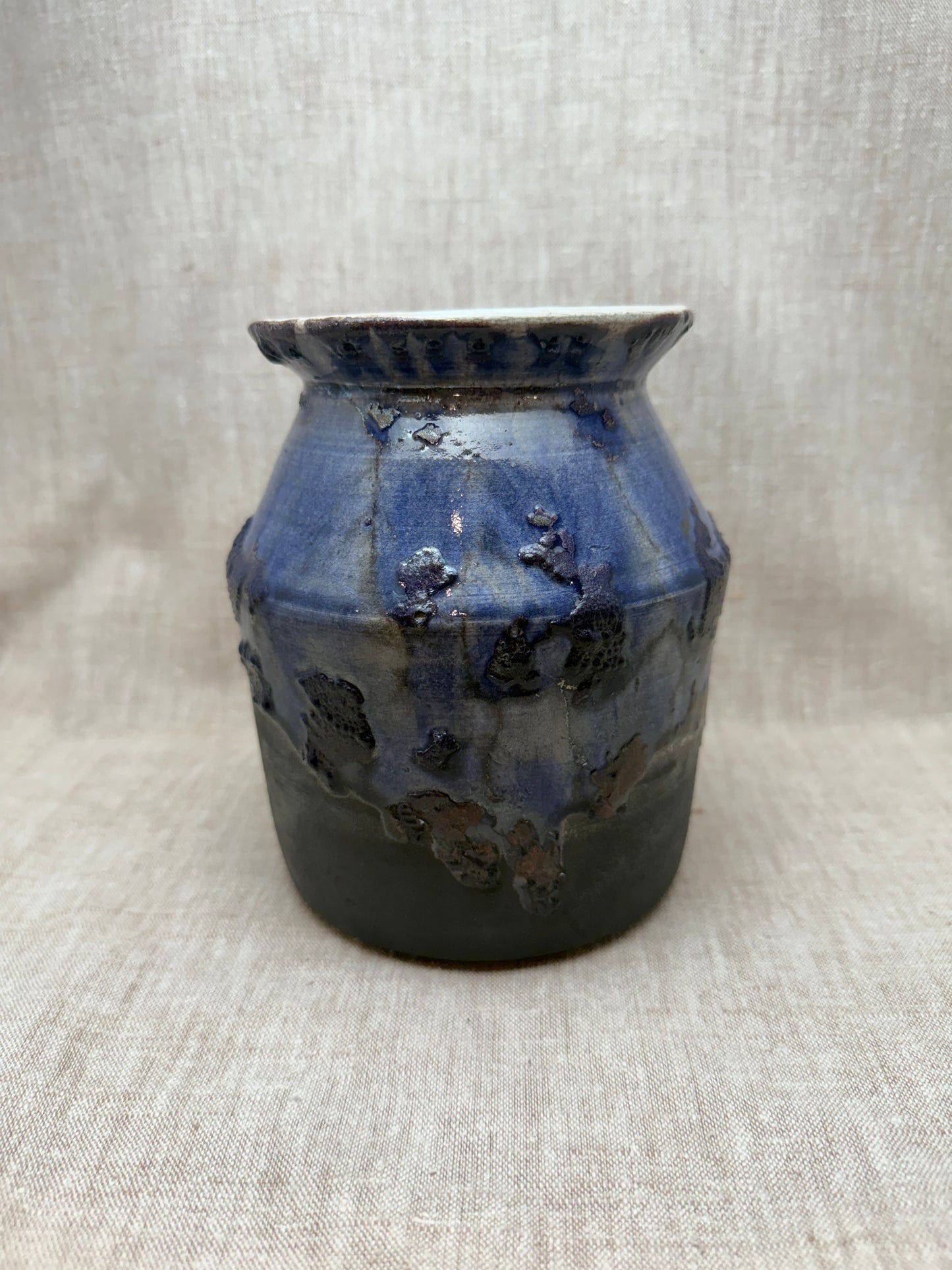 Raku Vase