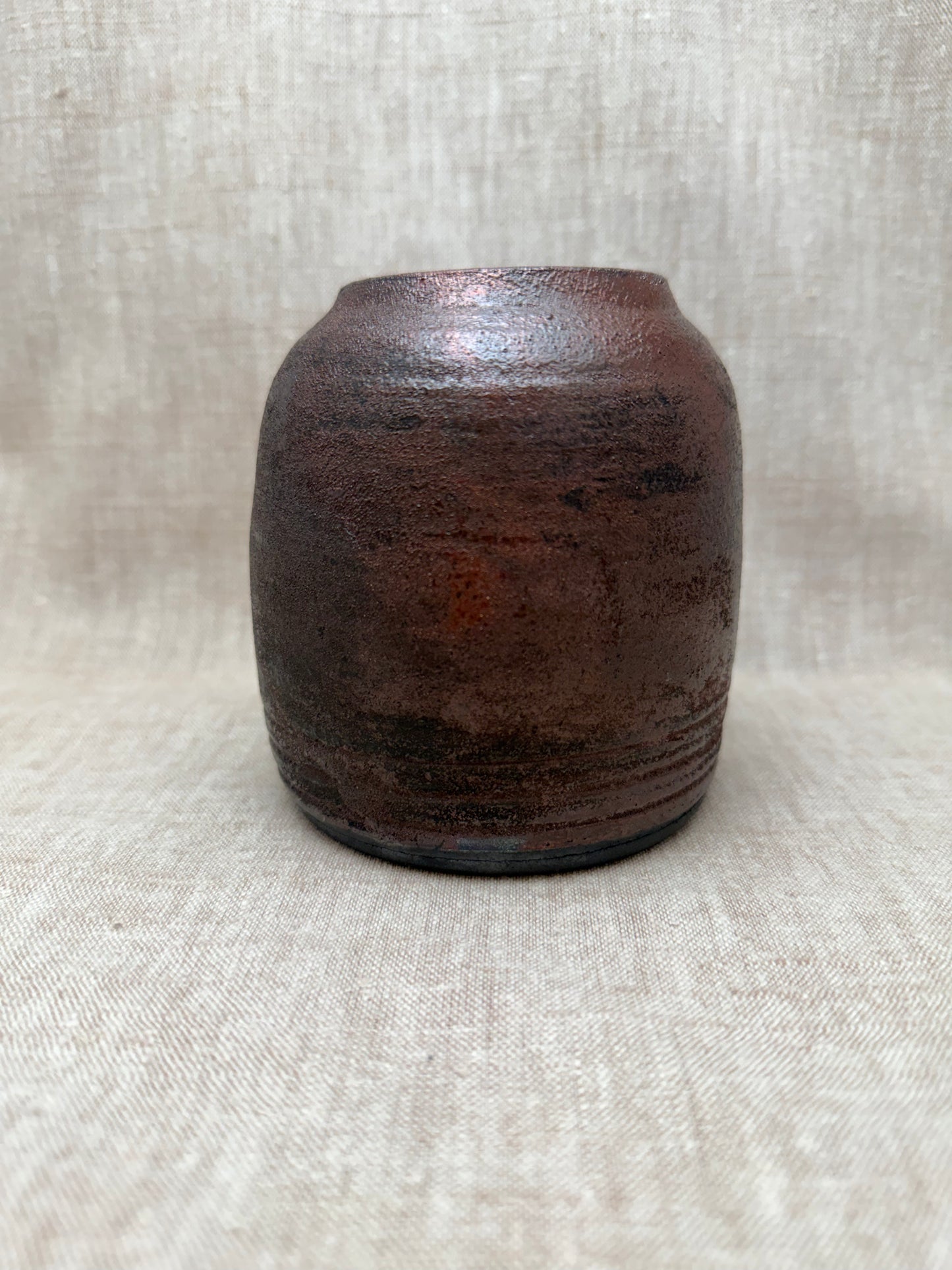 Raku Vase