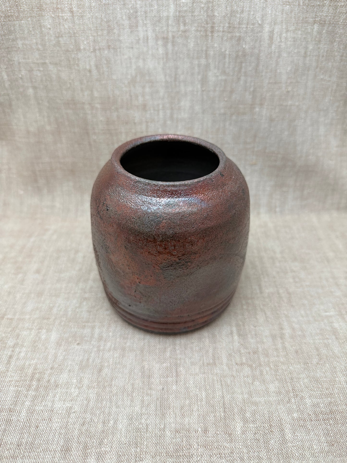 Raku Vase