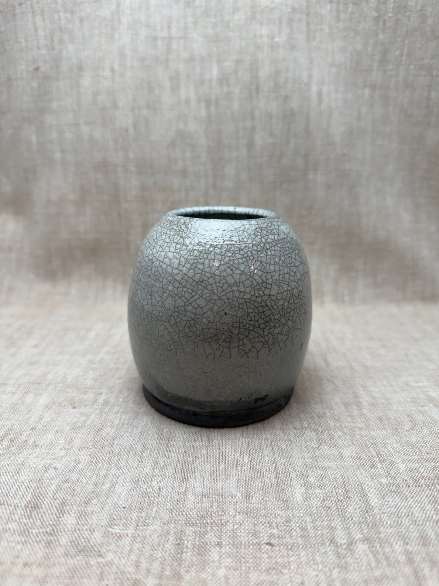 Raku Vase