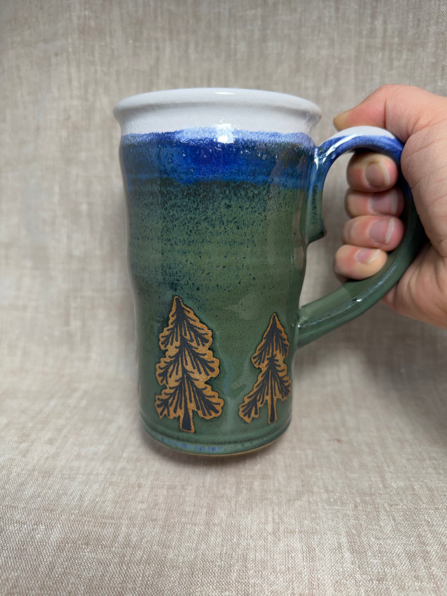 Pine Tree Row Mug
