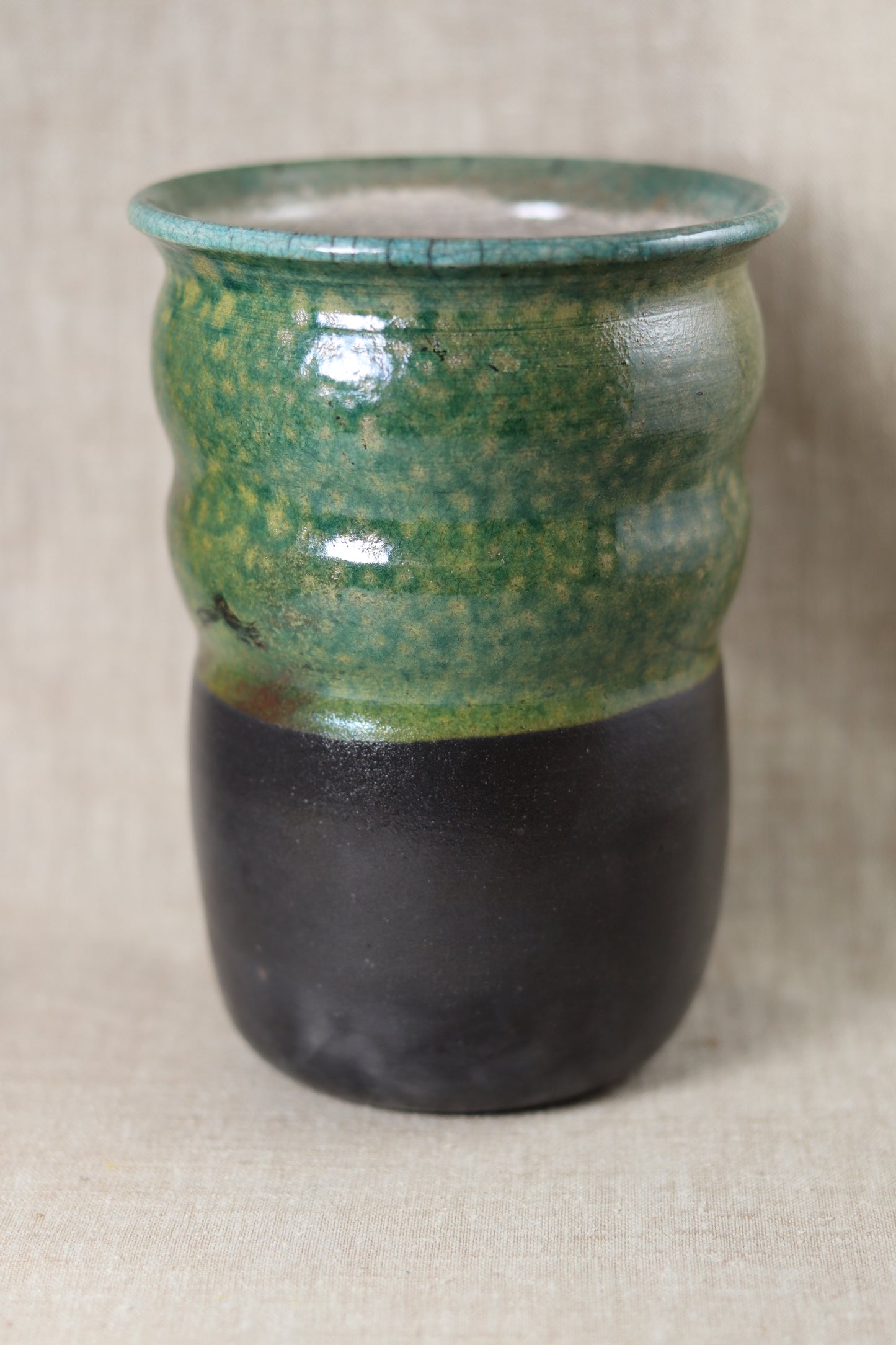 Raku Vase