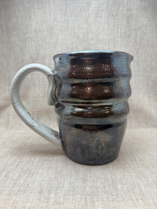 Raku Pitcher Vase
