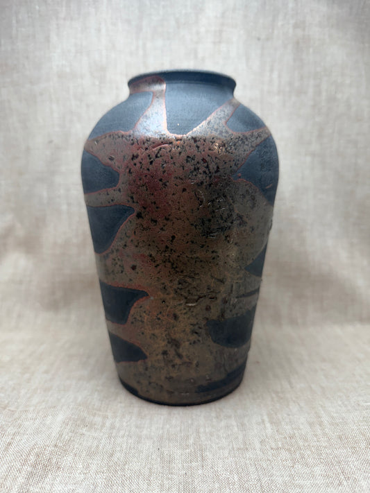 Raku Vase