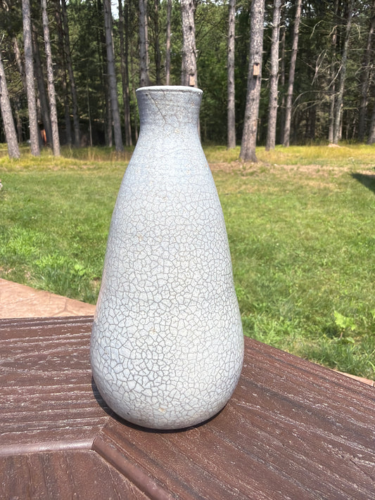 Raku Vase