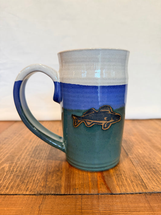 Water Column Walleye Mug