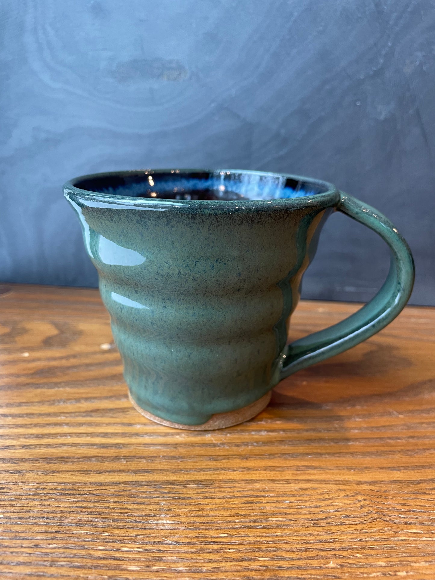 Glossy Blue Mug