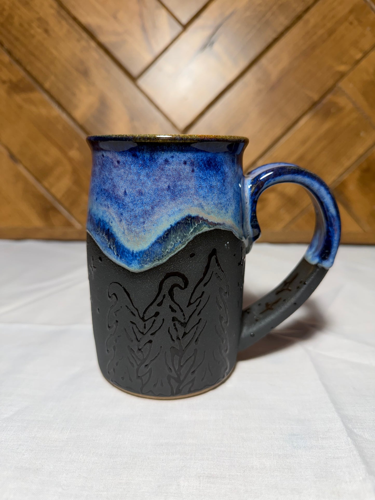 Northern Lights Tree Mug