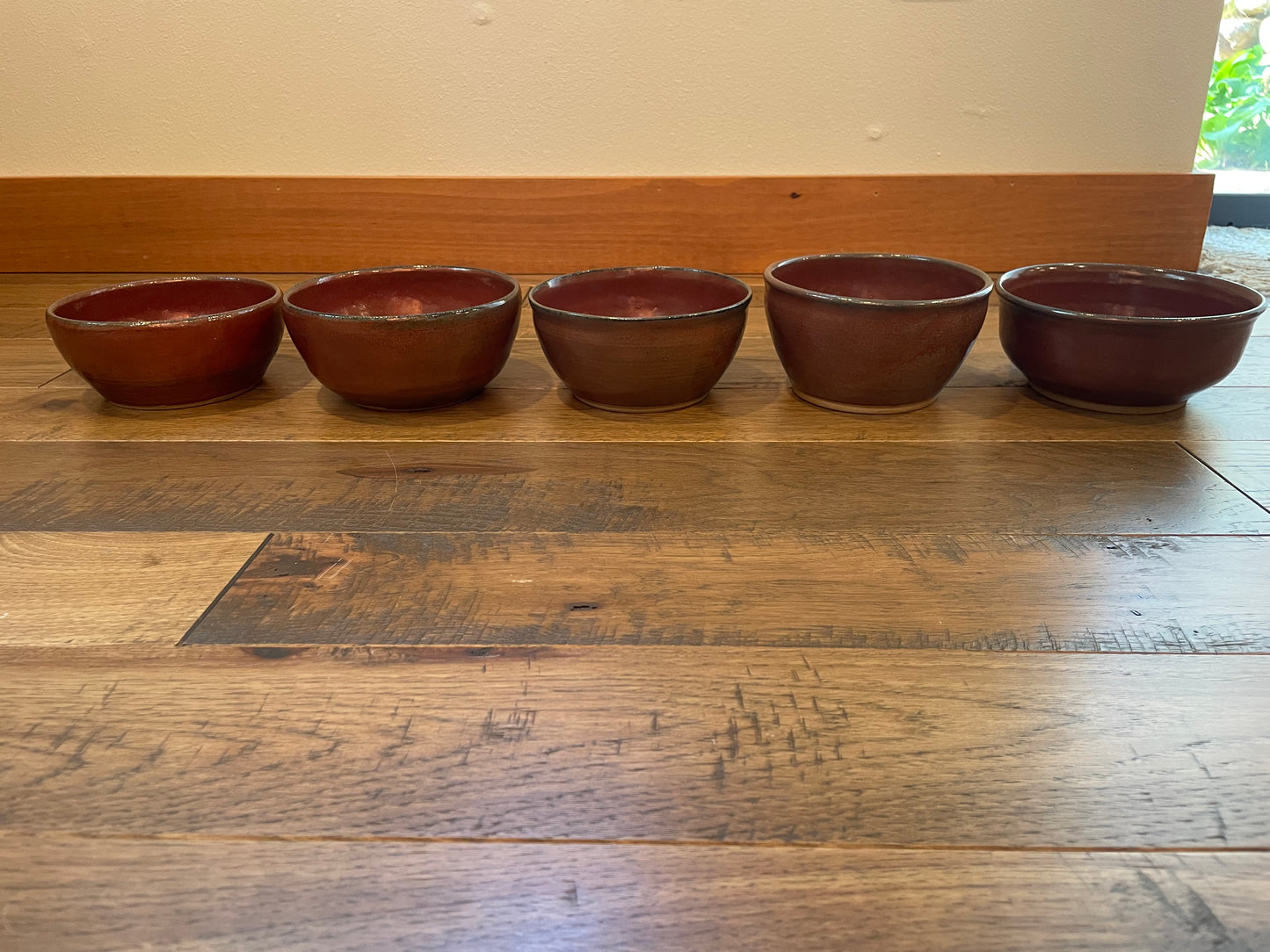 Iron Red Agate Bowl - B