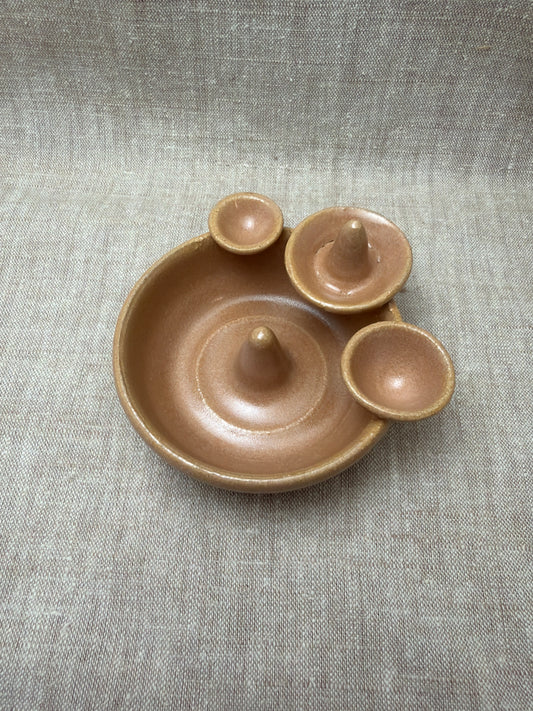 Mini Pinky Cream Jewelry Dish
