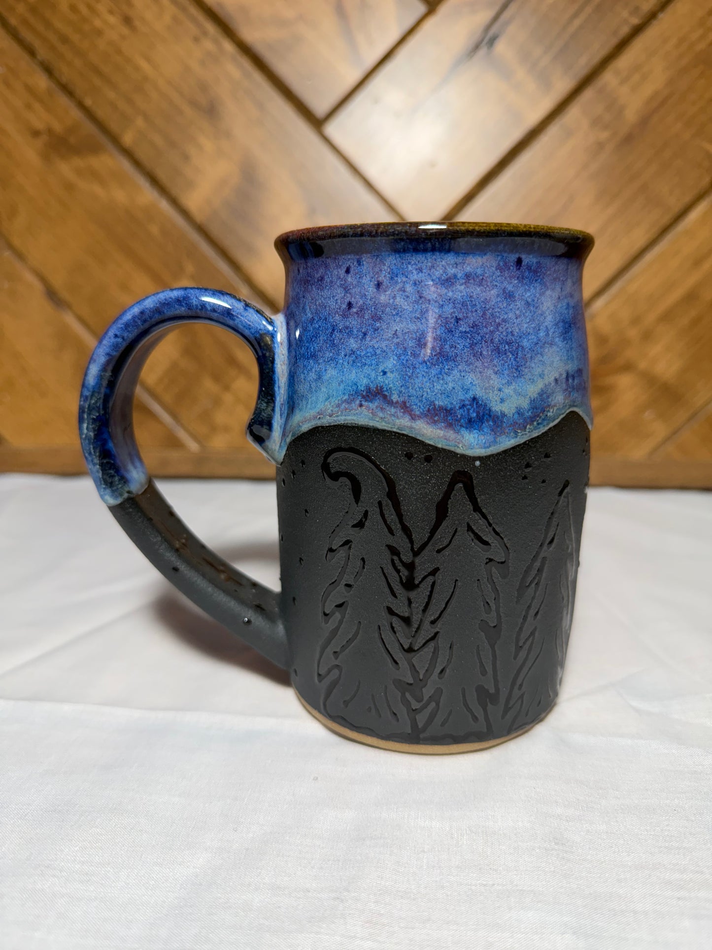 Northern Lights Tree Mug