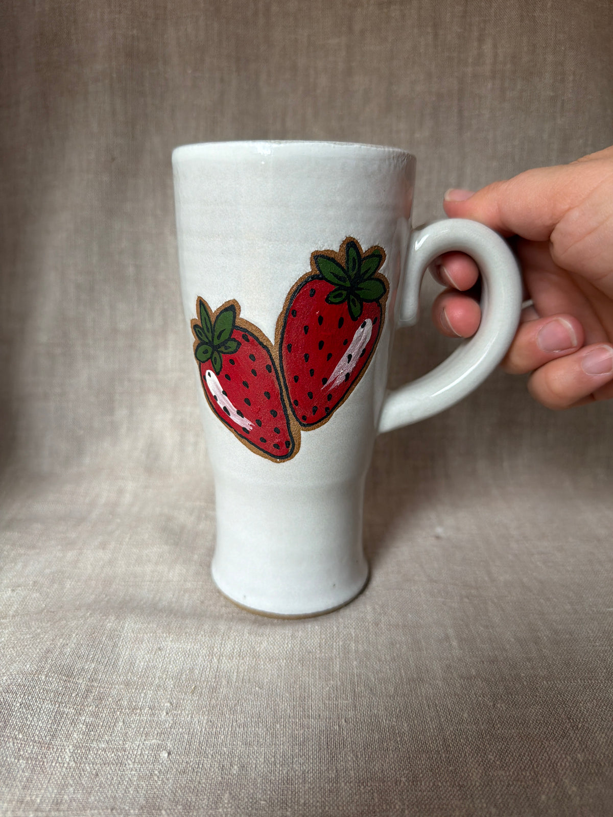 Strawberry Travel Mug