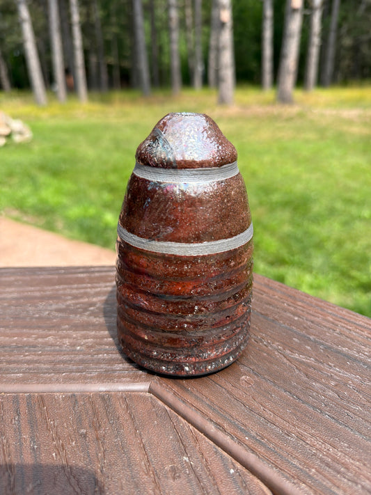 Raku Vase
