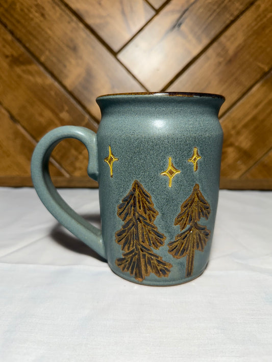 Tree Under Stars Mug
