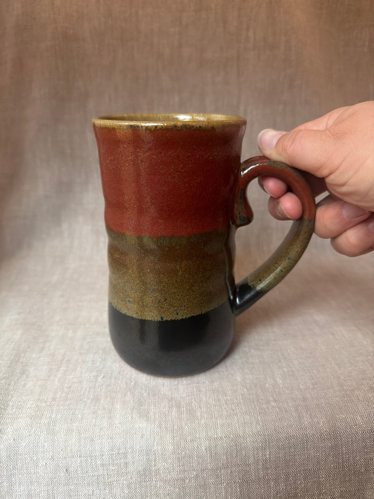 Red and Black Mug