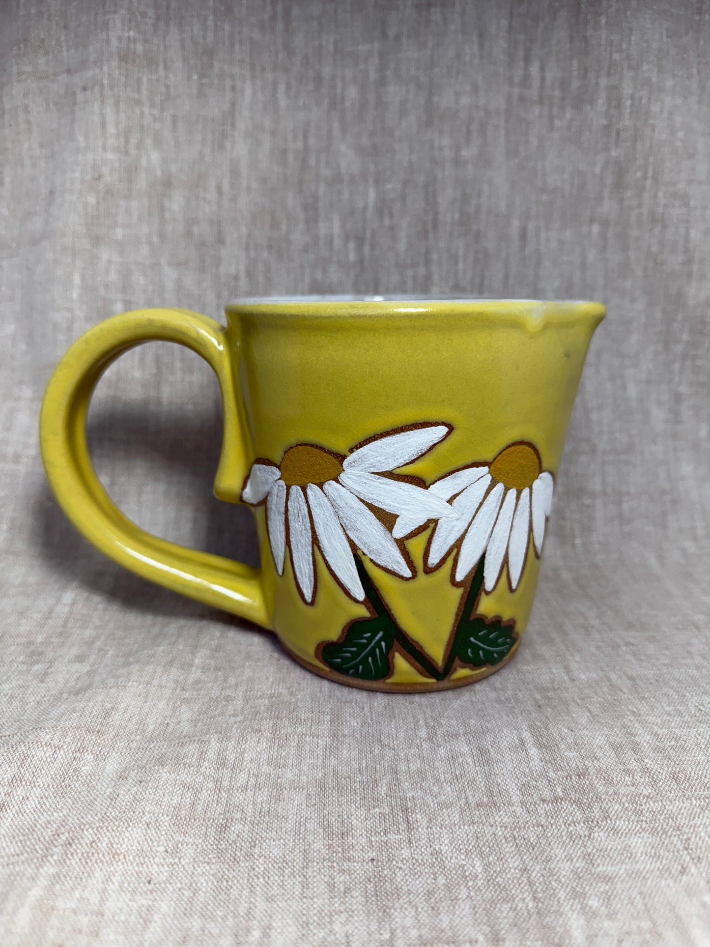Yellow Daisy Pitcher