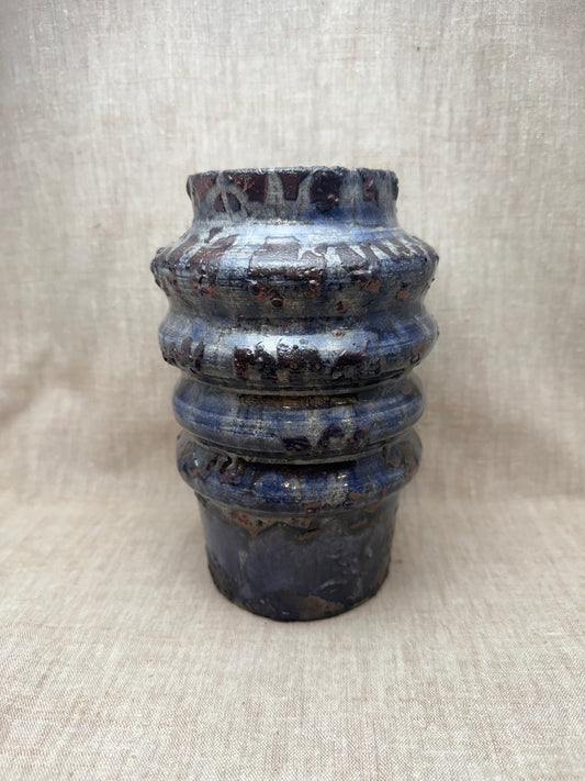 Raku Vase