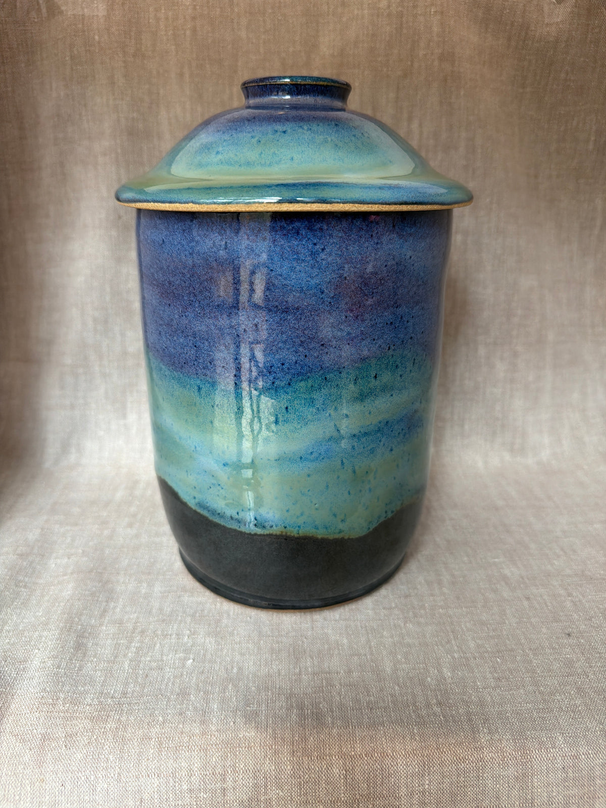 Northern Lights Lidded Container