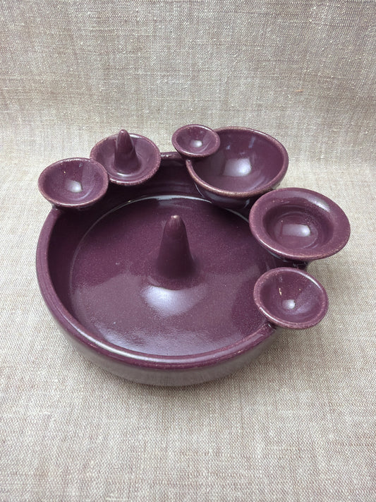 Purple Jewelry Dish