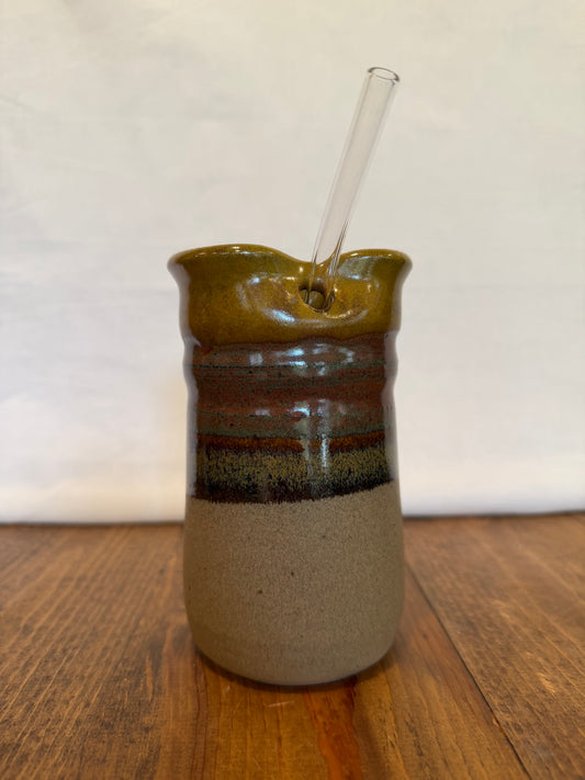 Rustic Straw Cup II