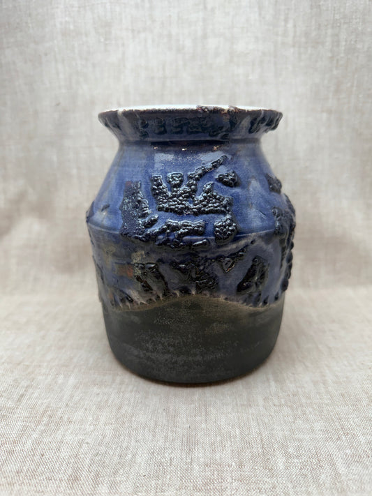 Raku Vase