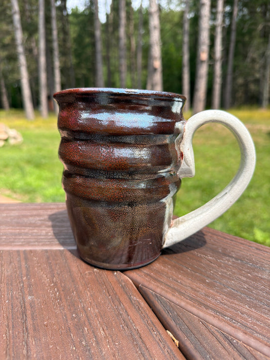 Raku Pitcher Vase