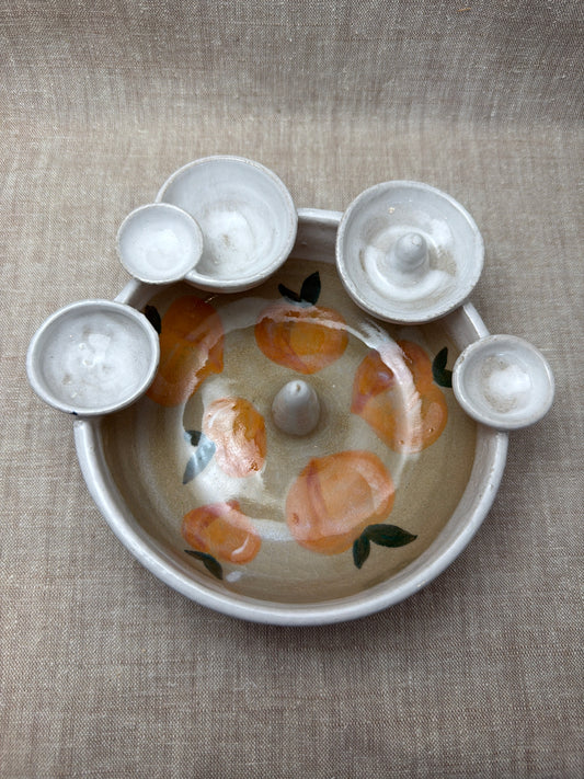 Peach Jewelry Dish