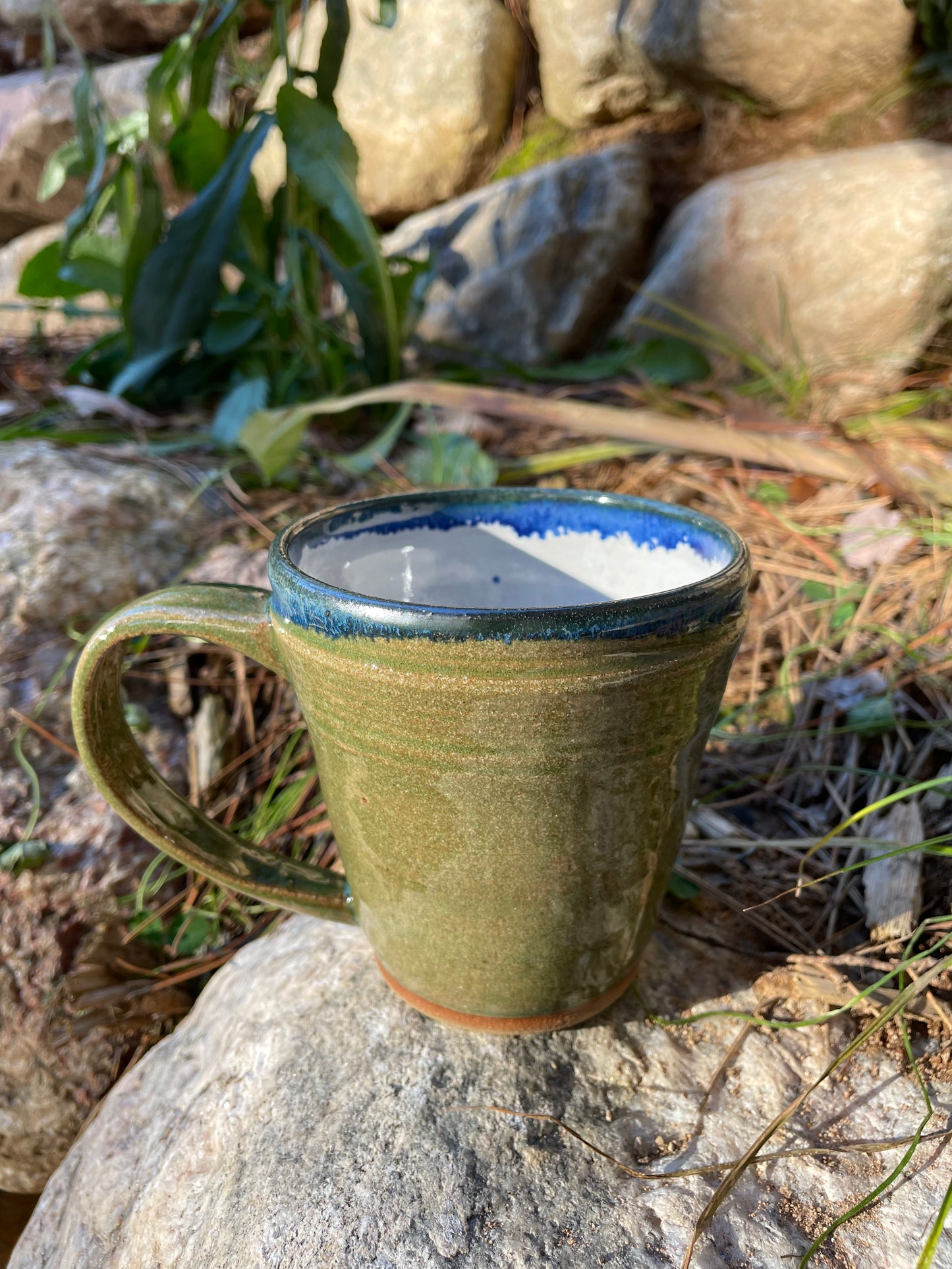Gleaming Green Mug