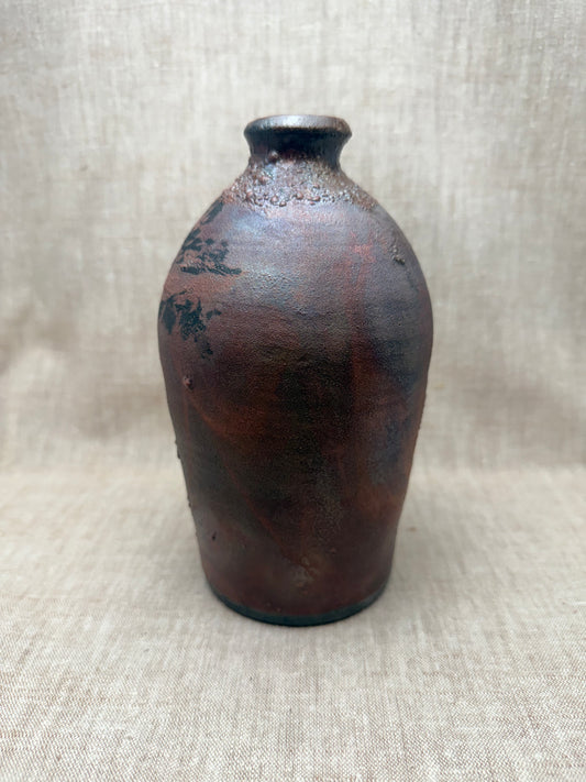Raku Vase