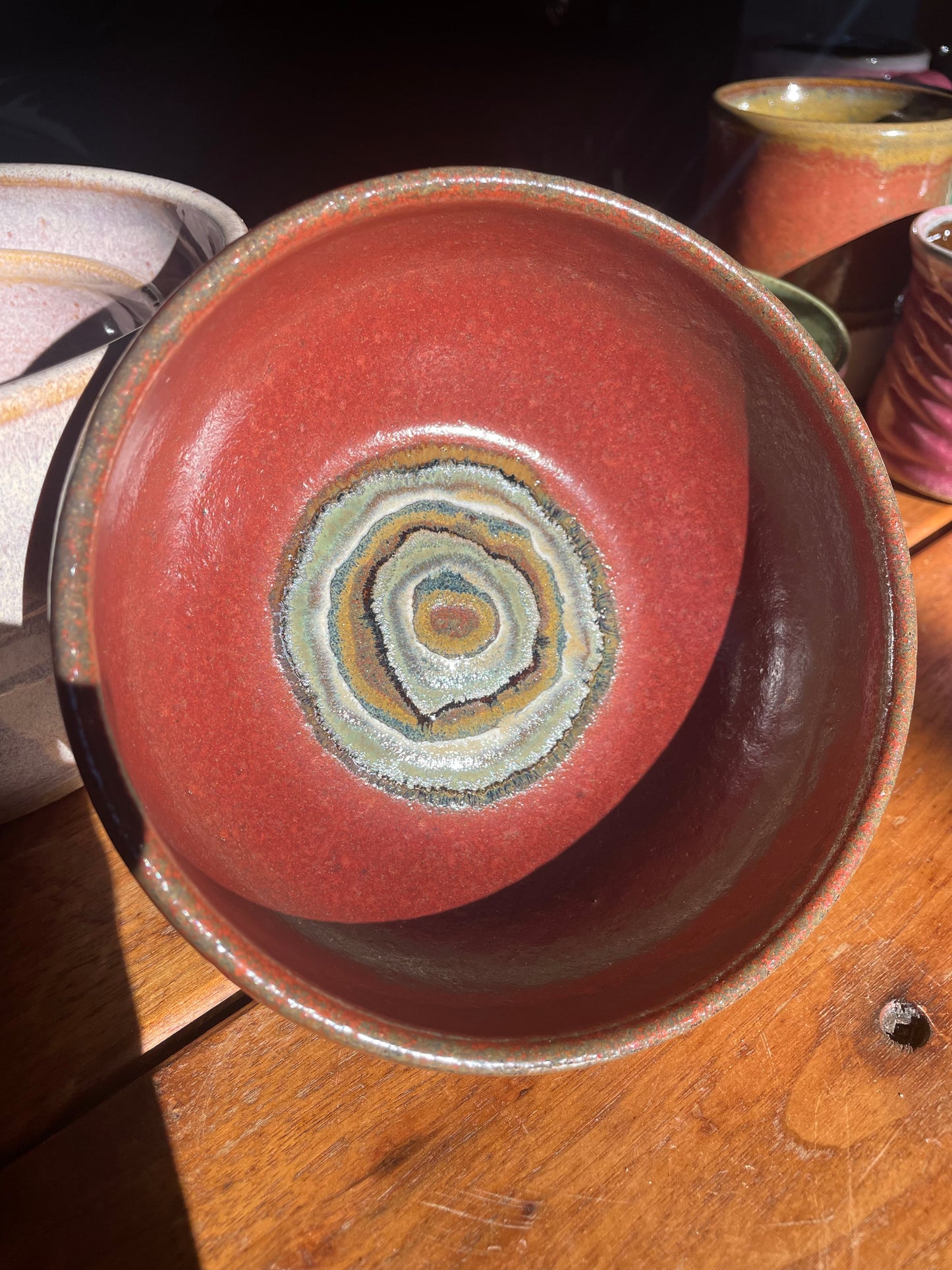 Iron Red Agate Bowl I