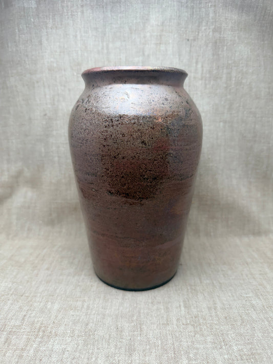 Raku Vase