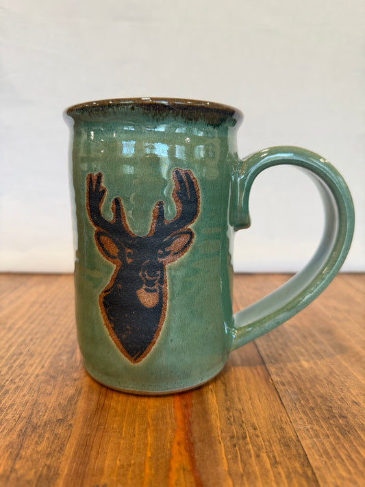 Green Whitetail Mug