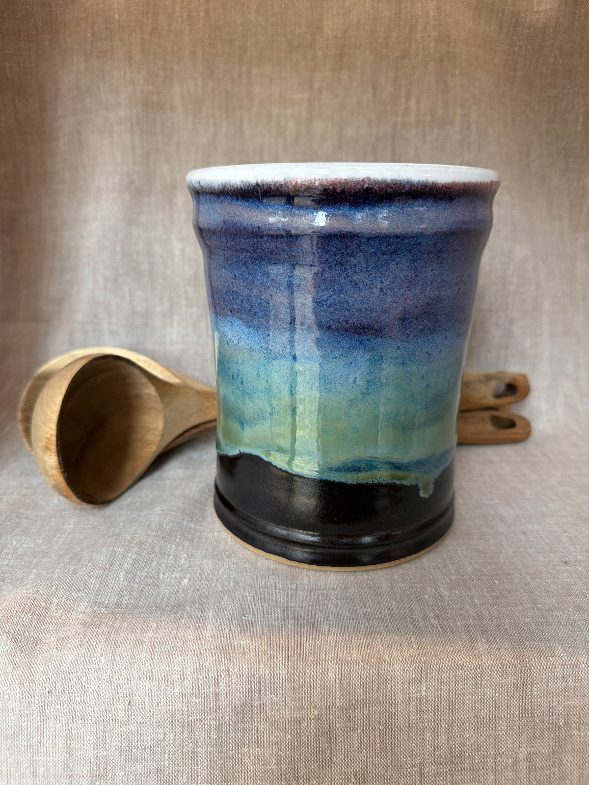 Northern Lights Utensil Holder